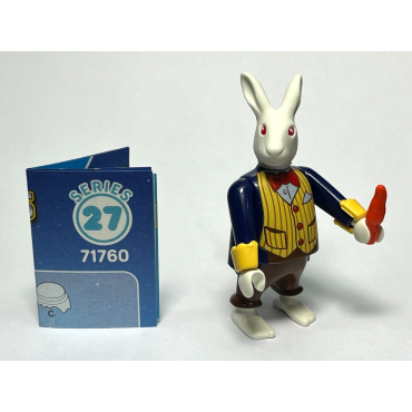 PLAYMOBIL FI?URES 71760 SERIE 27 boys 10 WHITE RABBIT