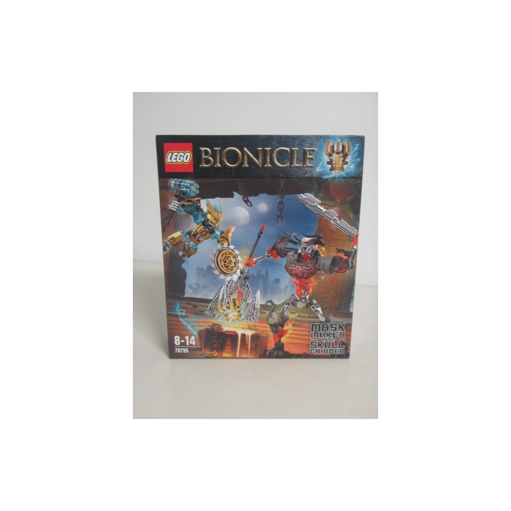 LEGO BIONICLE 70795 MASK MAKER VS MASK GRINDER