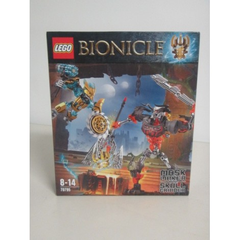 LEGO BIONICLE 70795 MASK MAKER VS MASK GRINDER