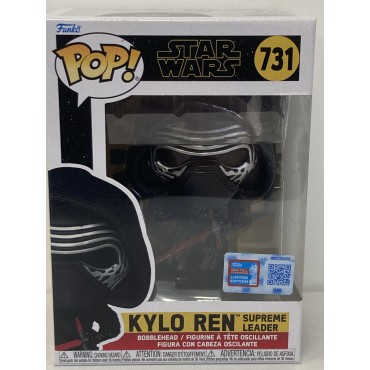 FUNKO POP! STAR WARS 731 KYLO REN SUPREME LEADER  limited edition fall convention BOBBLEHEAD