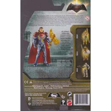 BATMAN V SUPERMAN ACTION FIGURE 6" - 15 cm  EPIC SUPERMAN Mattel  DJG 35