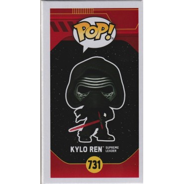 FUNKO POP! STAR WARS 731 KYLO REN SUPREME LEADER  limited edition fall convention BOBBLEHEAD