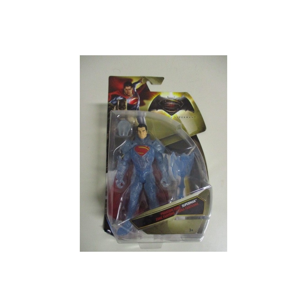 BATMAN V SUPERMAN ACTION FIGURE 6" - 15 cm  PHANTOM ZONE  SUPERMAN Mattel  DVG 95
