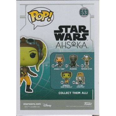 FUNKO POP! STAR WARS 653 GENERAL HERA SYNDULLA BOBBLEHEAD