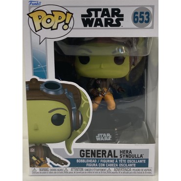 FUNKO POP! STAR WARS 653 GENERAL HERA SYNDULLA BOBBLEHEAD