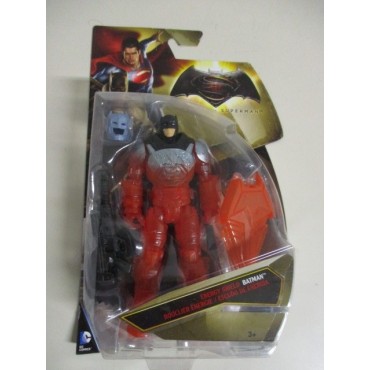 BATMAN V SUPERMAN ACTION FIGURE 6" - 15 cm  ENERGY SHIELD BATMAN Mattel  DVG 96