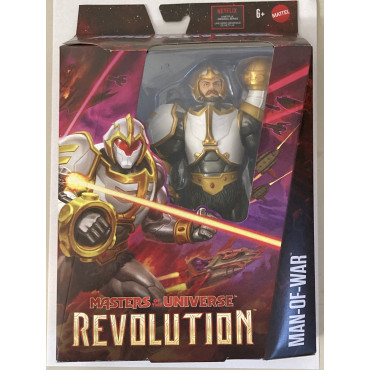 MASTERS OF THE UNIVERSE 7" action figure MAN OF WAR HYC57