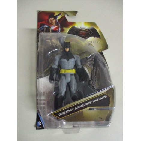 BATMAN V SUPERMAN ACTION FIGURE 6" - 15 cm  GRAPNEL BATMAN Mattel  DJG 30