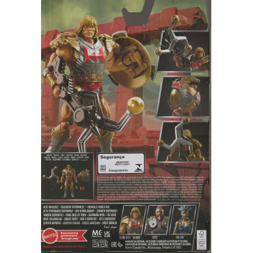 MASTERS OF THE UNIVERSE 7" action figure FLYING FISTS HE MAN  Mattel JPB75