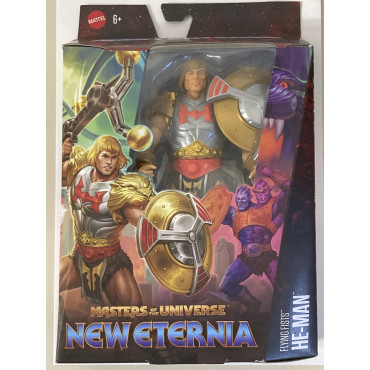 MASTERS OF THE UNIVERSE 7" action figure FLYING FISTS HE MAN  Mattel JPB75