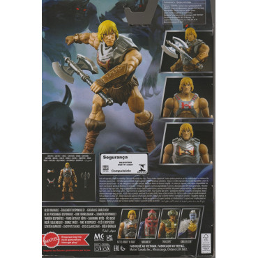 MASTERS OF THE UNIVERSE 7" action figure BATTLE ARMOR HE MAN  Mattel HYC49