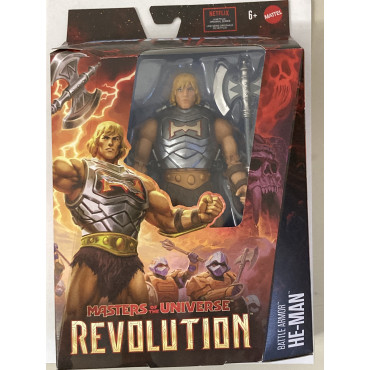 MASTERS OF THE UNIVERSE 7" action figure BATTLE ARMOR HE MAN  Mattel HYC49