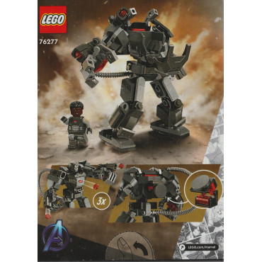LEGO MARVEL SUPR HEROES 76277  WAR MACHINE MECH ARMOR
