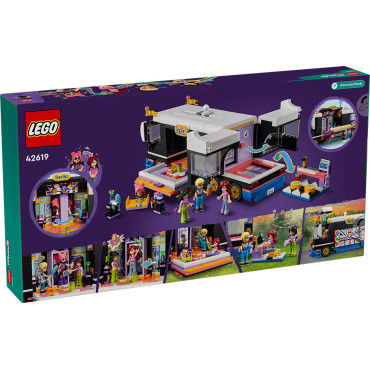 LEGO FRIENDS 42619  POP STAR MUSIC TOUR BUS