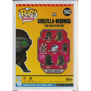 FUNKO POP! MOVIES 1543 SUKO THE NEW EMPIRE GODZILLA vs KONG