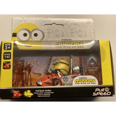 MINION VEHICLE - 17349 OTTO WITH RED VEHICLE PULL SPEED