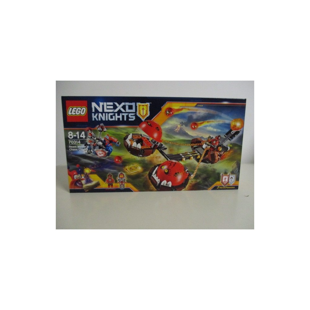 LEGO NEXO KNIGHTS 70314 IL CARRO CAOTICO DI BEAST MASTER