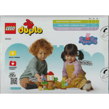 LEGO DUPLO 10431 PEPPA PIG GARDEN AND TREE HOUSE