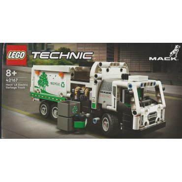 LEGO TECHNIC 42167 CAMION DELLA SPAZZATURA MACK LR ELECTRIC