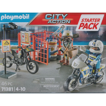 PLAYMOBIL CITY ACTION 71381 starter pack POLICE