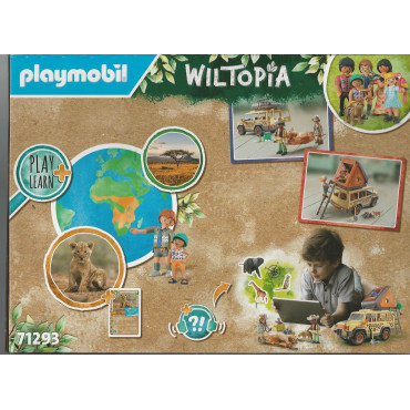 PLAYMOBIL WILTOPIA 71293 OFF ROAD VEHICLE WITH LIONS