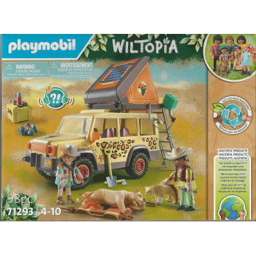 PLAYMOBIL WILTOPIA 71293 OFF ROAD VEHICLE WITH LIONS