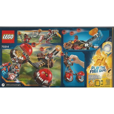 LEGO NEXO KNIGHTS 70314 IL CARRO CAOTICO DI BEAST MASTER