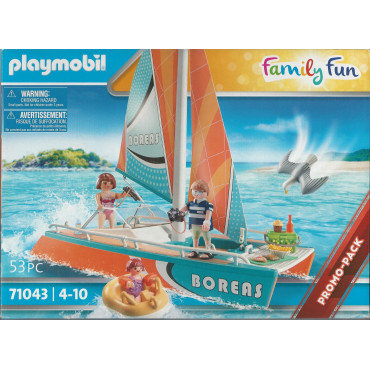 PLAYMOBIL FAMILY FUN 71043 CATAMARAN - PROMO PACK