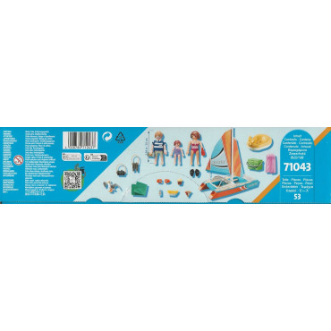 PLAYMOBIL FAMILY FUN 71043 CATAMARAN - PROMO PACK
