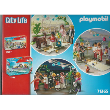 PLAYMOBIL CITY LIFE 71365 FESTA DI MATRIMONIO