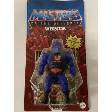 MASTERS OF THE UNIVERSE 6" action figure WEBSTOR Mattel HYD22