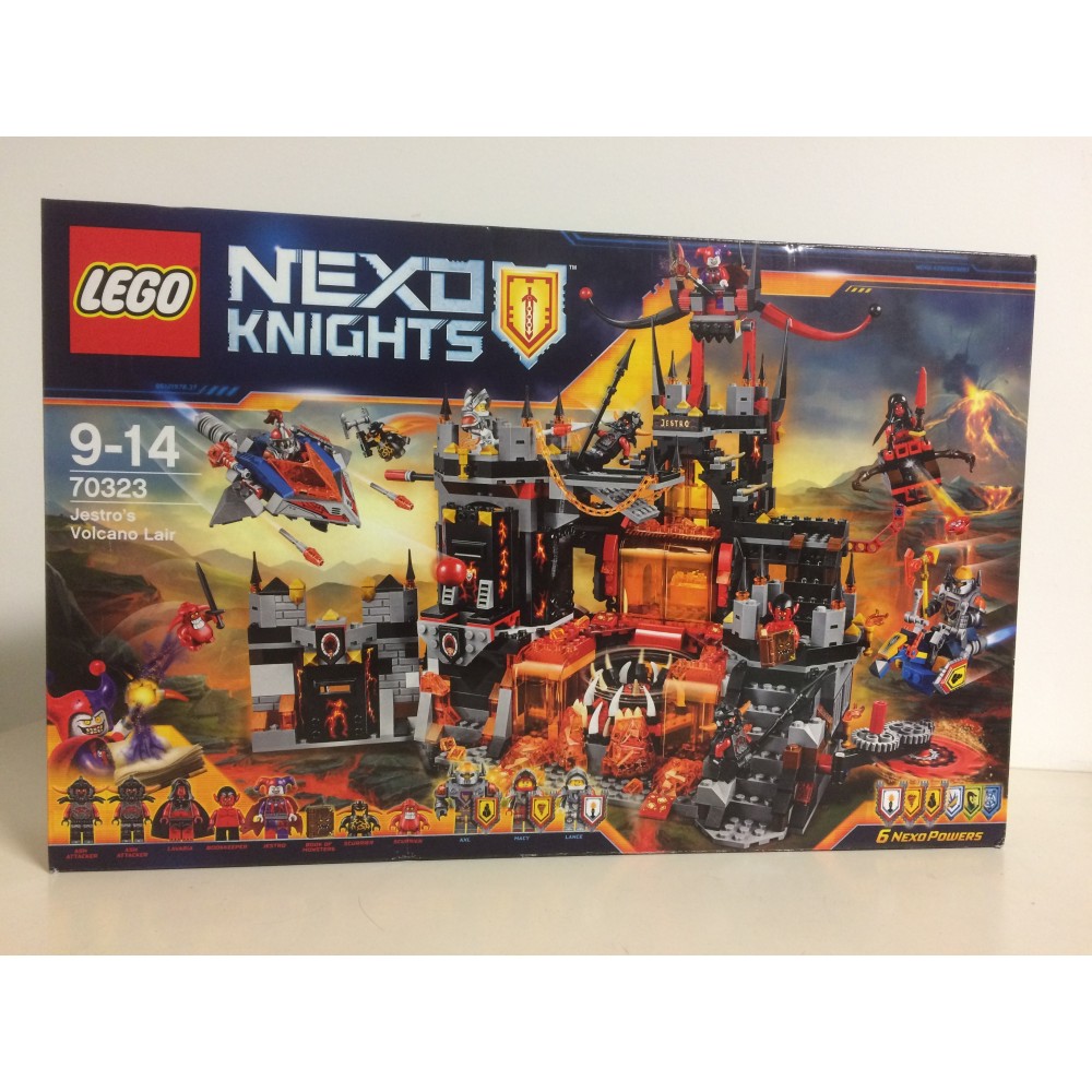 LEGO NEXO KNIGHTS 70323   JESTRO'S VOLCANO LAIR