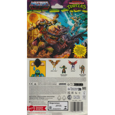MASTERS OF THE UNIVERSE 6" action figure STEALTH NINJA LEONARDO Mattel HTH17