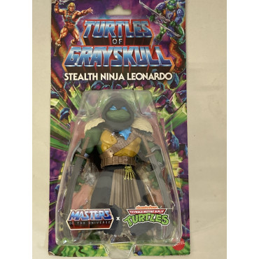 MASTERS OF THE UNIVERSE 6" action figure STEALTH NINJA LEONARDO Mattel HTH17