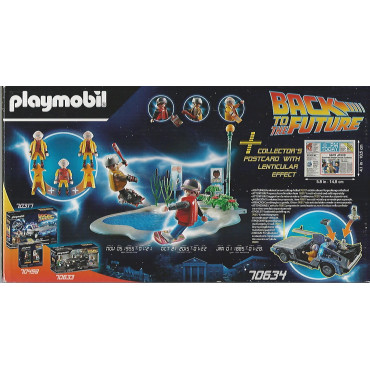 PLAYMOBIL BACK TO THE FUTURE II 70634 INSEGUIMENTO SULL'HOVERBOARD