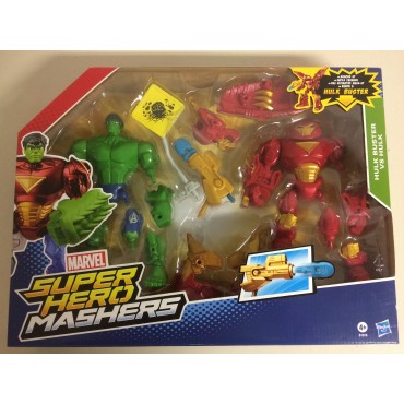 MARVEL SUPER HERO MASHER HULK BUSTER VS HULK DELUXE TWIN PACK