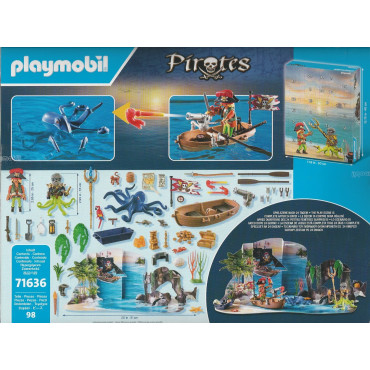 PLAYMOBIL ADVENT CALENDER 71636 PIRATES