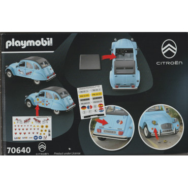 PLAYMOBIL CLASSIC CARS 70640 CITROEN 2CV