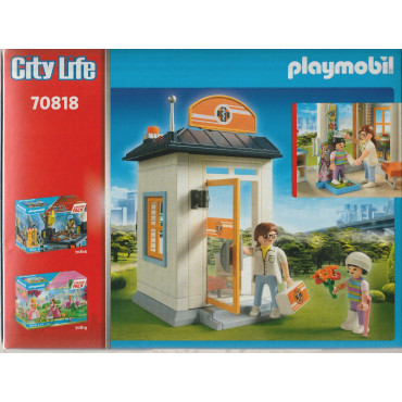 PLAYMOBIL CITY LIFE 70818 AMBULATORIO PEDIATRICO - STARTER PACK