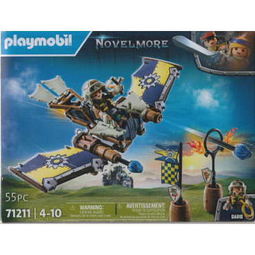 PLAYMOBIL NOVELMORE 71211 DARIO'S FLIGHT GLIDER