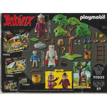 PLAYMOBIL ASTERIX 70933 PANORAMIX E IL CALDERONE DELLA POZIONE MAGICA