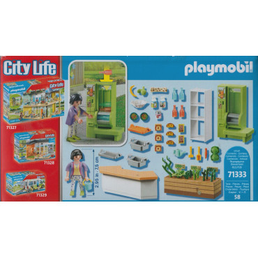 PLAYMOBIL CITY LIFE 71333 CHIOSCO MENSA