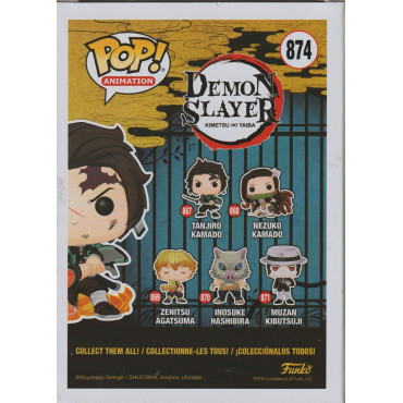 FUNKO POP!  ANIMATION 874 special edition TANJIRO KAMADO ( HINOKAMI KAGURA DANCE )  DEMON SLAYER