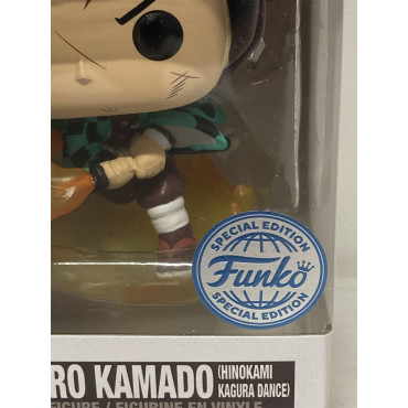 FUNKO POP!  ANIMATION 874 special edition TANJIRO KAMADO ( HINOKAMI KAGURA DANCE )  DEMON SLAYER