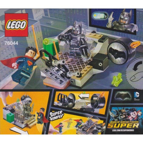 LEGO SUPER HEROES 76044 SCONTRO FRA EROI