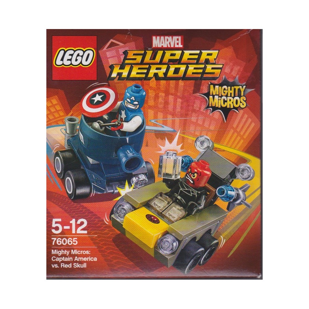 LEGO SUPER HEROES 76065 MIGHTY MICROS CAPTAIN AMERICA VS RED SKULL