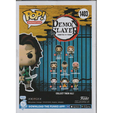 FUNKO POP! ANIMATION 1403 TANJIRO KAMADO - DEMON SLAYER