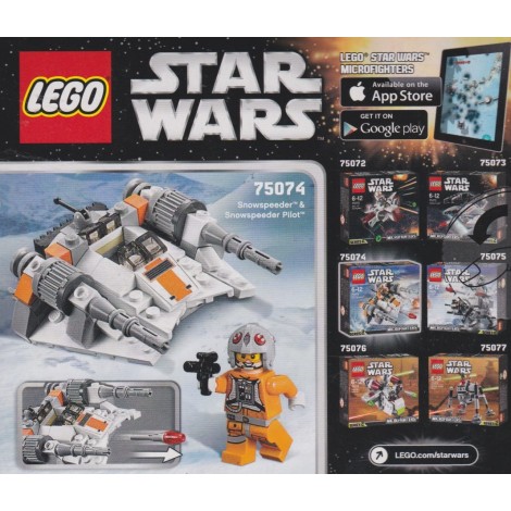 LEGO STAR WAR 75074 MICROFIGHTER serie 2 SNOWSPEEDER