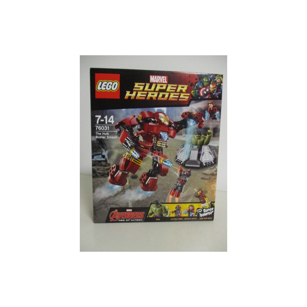 LEGO SUPER HEROES 76031 ATTACCO COL L'HULKBUSTER