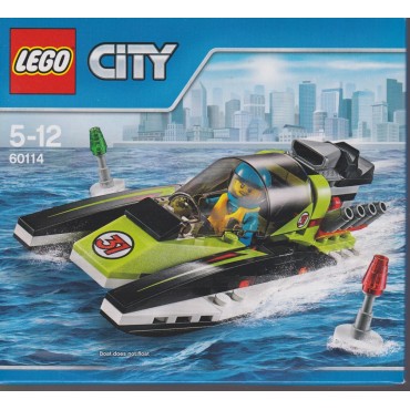LEGO CITY 60114 MOTOSCAFO DA COMPETIZIONE